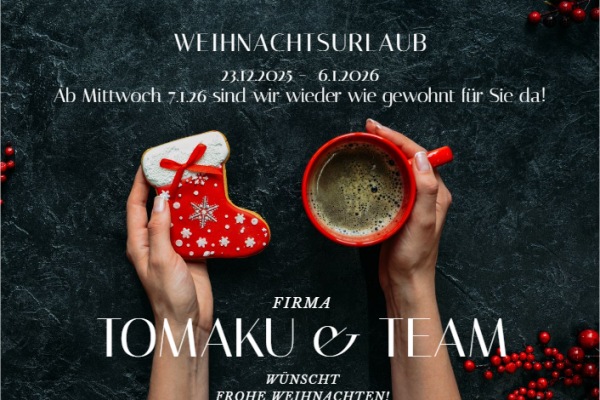 Weihnachtsurlaub 2025